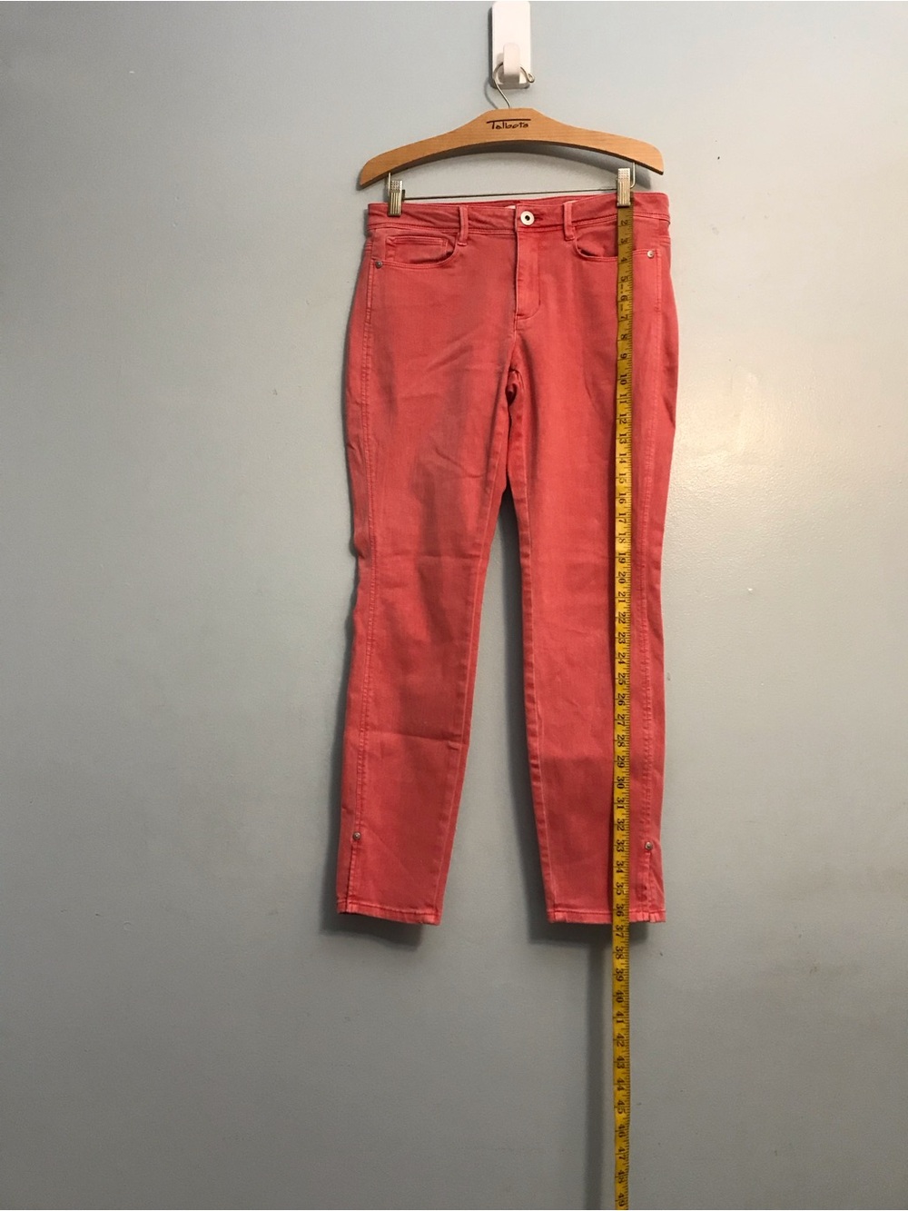 J. Jill High-Rise Jeans in Coral